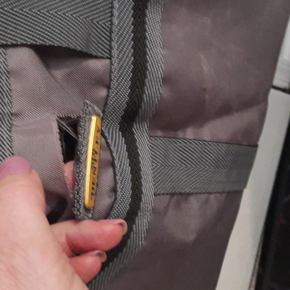 Sir Bentley tote bag 19"wide x 17". It is a brownish color - Picture 3 of 4